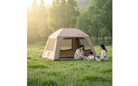 Quick Setup Inflatable Cabin Tent Family Inflatable Tent Waterproof Leak-Resistant for Campers, Families, Camping, Weekend Trips