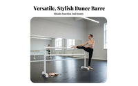 Freestanding Dance Barre Non-Slip Base Portable Dance Barre Thickened Steel Pipe Portable Stretching Bar for Children, Beginners