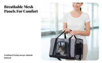 Soft-Sided Pet Carrier Sturdy Material Airline Approved Cat Carrier