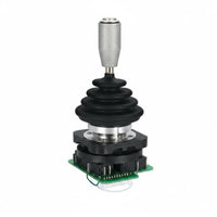 Self-Resetting 4NO Industrial Joystick Silver Alloy Contacts 4 Position Momentary Joystick Switch Oil Resistant Elastic Return Joy Stick Long Service Life for Engineers, Technicians, Automation Equipment