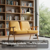 Wooden Frame Sofa and Table Group adaptable grouping Cafe Furniture Modern Minimalist look Comfortable Upholstered paddings