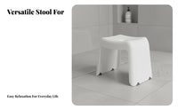 Stackable Short Stool adaptable Small Seating Lightweight for Living Room