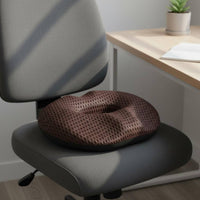 Therapeutic Donut Seat Cushion Ergonomic Design Coccyx Seat Cushion Dense Memory Foam Seating Accessory for Women, Drivers