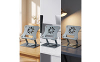 Laptop Stand, with Cooling Heat Dissipation Fan Dissipation Laptop Stand, with Broad Compatibility Compatibility for Professionals