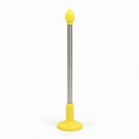 Portable Golf Swing Direction Indicator Adjustable Golf Alignment Stick Compact Training Aid Lightweight for Golfers, Beginners, Driving Range, Home Practice