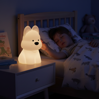 West Highland Cartoon Decompression Silicone Pat Light Night Light