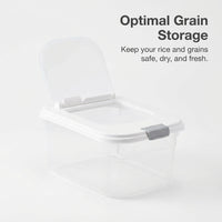Food Storage Containers Airtight, Kitchen - Rice Bucket, Thickened Barrel Wall F #variant:5L