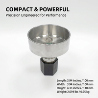 304 Stainless Steel Fogging Nozzle, Universal Adjustment Fogging Nozzle, Industr #variant:D100