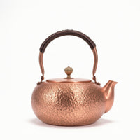 Copper Tea Kettle Handmade Vessel Elegant for Collectors