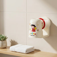 Toothbrush Holder with Tumbler No-Tools Wall-Mounted Toothbrush Holder Self Organizer for Kids, Young Children, Washroom, Rv, Apartment