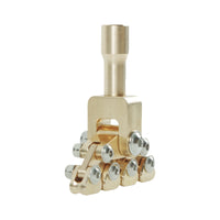 CALLOWAY Guitar Fret Press Head, Self-Adaptive Variable Radius, for Acoustic, Electric, and Classical Guitars