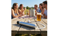 CO₂CO2-Less Keg Pump with Ball Lock Compact Manual Keg Pump Hand-Pumped Portable for Homebrewers, Party Hosts, Parties, Camping, Picnics