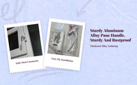 Aluminum casement handle lock