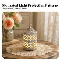 Loop Handle Glass Lantern Ornament Vintage Lantern Ornament Warm Ambiance