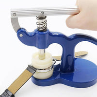 12 Dies Watch Back Press High Quality Plastic Watch Case Closing Press Vertical Downward Pressure Easy to Use for Watchmakers