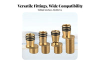 Built-in Filter Eccentric Shower Connector Thickened Brass Shower Mixer Curved Leg Easy Installation for Bathroom Renovation