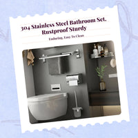 304 stainless steel bathroom rack