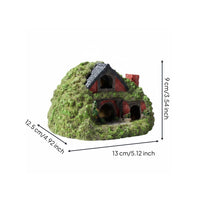 Cold-Blooded Pet Hideout Cave Stress Relief Cold-Blooded Pet House Decoration