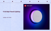 Motion RGB night light