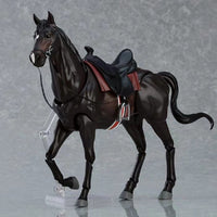 Figma Horse Action Figure White Brown Black Super Articulated