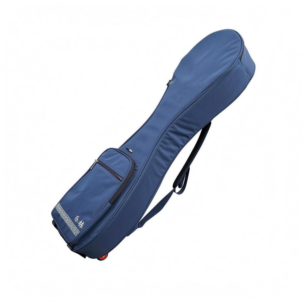 Wheeled Pipa Case Shoulder Straps Pipa Carrying Bag Carry Handles   Carrying Bag for Storage