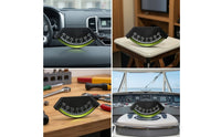 Mechanical Vehicle Inclinometer Compact Car Inclinometer Easy to Read Angle Gauge No-Power for Dashboard