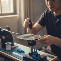 Racket Stringing Awl Detachable Stringing Awl Lightweight for Badminton Players