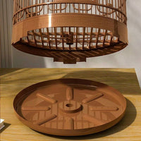 Small Bird Cage with Round Design, Large Bird Cage Style for Indoor Use, Portable Pet Bird Cage with Easy Removable Tray for Cockatiels