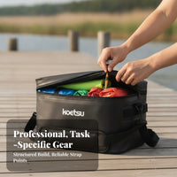 Waterproof Paddleboard Backpack Heavy-Duty Paddle Board Travel Backpack Padded Paddleboard Storage Bag Adjustable for Paddleboarders, Water Sports Enthusiasts