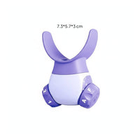 Respiratory Muscle Exerciser Soft Silicone Mouthpiece Diaphragmatic Breathing