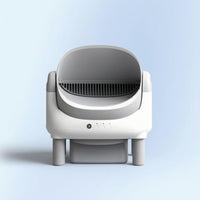 Open-Top Automatic Litter Box Electric Self-Cleaning Cat Litter Box Pet Supply Handsunattended Low Maintenance for Indoor