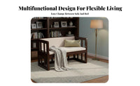 Transformable Chair Bed twofoldUse Folding Cot Adjustable Backrest for Home, Adults