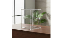 Clear Acrylic Comment Collection Box Dustproof Transparent Voting Box Multi-Versatile-Office Supply Container for School