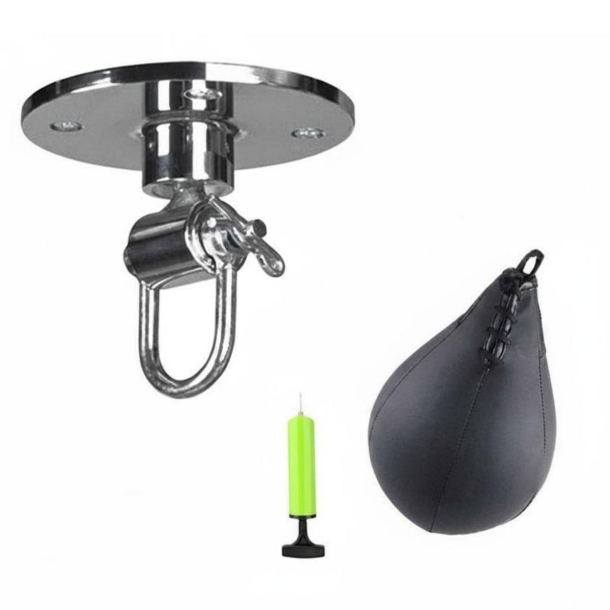 Hanging Speed Ball Set Construction Boxing Speed Bag Pear Shaped Punching Ball for Garage