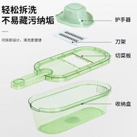 Six-in-One Multi-Function Vegetable Chopper for Kitchen Slicing and Shredding