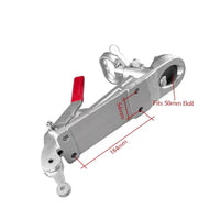 Trailer Hitch Coupler Heavy Duty Tow Ball Coupler Cast Metal Hardware for Towing