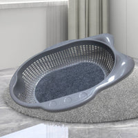Basket Feline Bed Thickened Plastic Feline Nest Easy to Clean