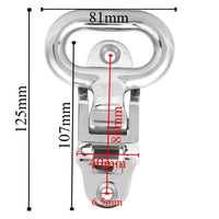 304 Stainless Steel Pedal for Vehicle Modification, Climbing Step, Container Foot Pedal, Anti-Slip Folding Pedal