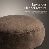 Round Floor Cushion, Meditation Floor Pillow, Thick Round Floor Cushion, Hot Sta #variant:Brown