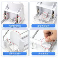 Refrigerator Beverage Pusher Soda Organizer Auto-Advance Slide Rack Shelf Pusher