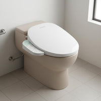 Warm Water Wash Smart Toilet Seat Instant Heating Heated Bidet Seat Wireless Controller Control Bathroom Fixture Multiple Cleaning Modes