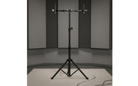 Cowbell Stand Portable Folding Cowbell Holder Foldable Percussion Mount Stand for Drummers, Band Artists, Stage, Rehearsal Room, Audio Studio