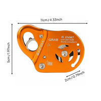 Mobile Fall Arrester High-Strength Aluminum Alloy Self-Locking Rope Clamp