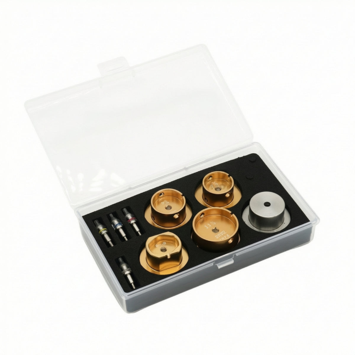 Watch Movement Holder Set Adjustable Movement Holder Set Compact Watchmaking Tools for Watchmakers, Hobbyists, Workshop