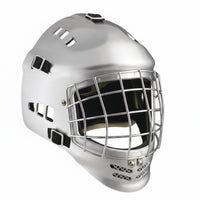 High-Toughness ABS Shell Ice Hockey Goalie Helmet EVA Foam Lining Goalie Helmet CE Certified Baseball Catcher Mask Adjustable Fit for Goalies, Catchers, Adults