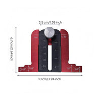 Woodworking Height Gauge Flat Base Tool Adjustable