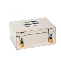 doubleHasp Steel Chest Confidential Storage Document Safe Resistant for Bank