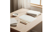 4 Pieces Bookbinding Tool Set Natural Color Craft Supplies for DIY Enthusiasts