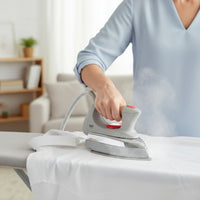 2000W Steam Station Iron with Cork Handle 700ml Steam Station Iron Corded Appliance Braided for Home, Laundry Room