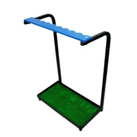 Golf Club Storage Steel Construction Frame Golf Club Display Stand Floor Standing Athletic Gear for Practice Range